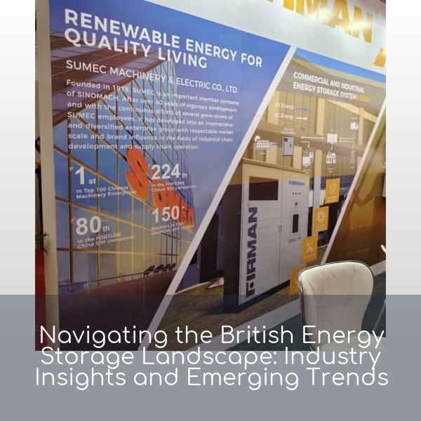 Navigating the British Energy Storage Landscape: Industry Insights and Emerging Trends